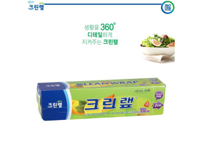 (크린랲) 크린랲 22cm x 100m 위생비닐랲