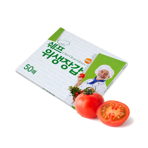 쉐프 위생장갑 50매 (50개)한박스