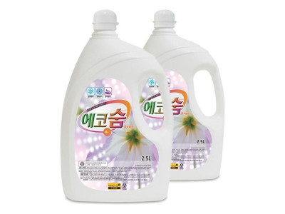 섬유탈취제 플로랄향 2.5L 2개 생활악취제거