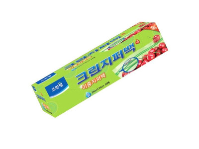 크린지퍼백 (이중지퍼) 대 25x30x20매