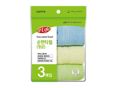 롯데순면타월3P
