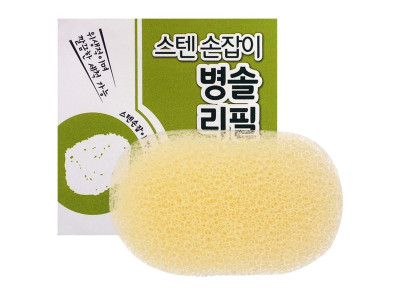 스텐 손잡이 병 솔 리필