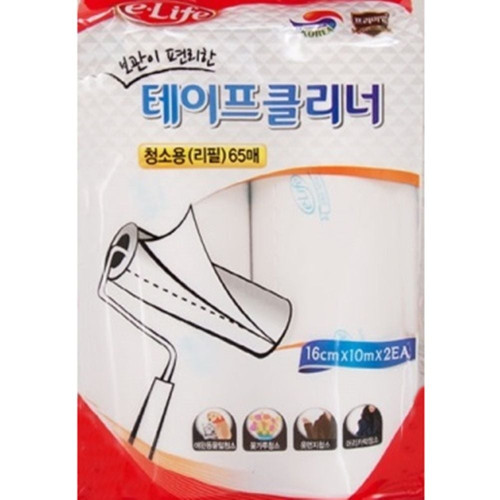 다용도테이프크리너리필2P 16cmx10M 테이프클리너