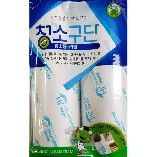 청소테이프크리너리필2P 테이프클리너 머리카락청소