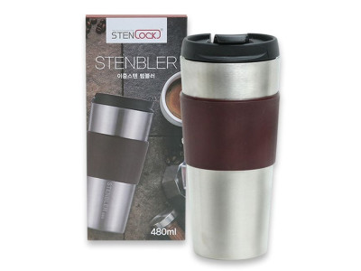 스텐락 뉴오피스 이중스텐 텀블러 480ml