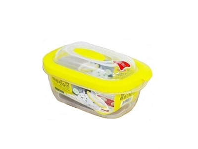 PJ전자렌지용기 직사각 430ml 2P 렌지용기 렌지그릇