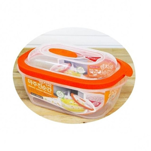 PJ전자렌지용기 직사각 900ml 2P 렌지용기 렌지그릇