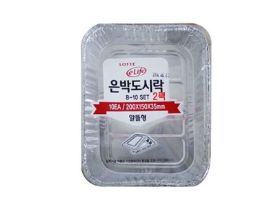 이라이프은박도시락 20P 일회용도시락 다회용도시락