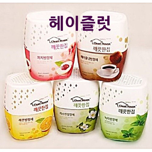 클린하우스방향제 헤이즐럿향 2개 냄새제거제