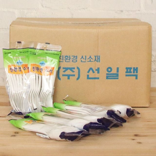 (BOX)크리니쉬 일회용포크_1000개입