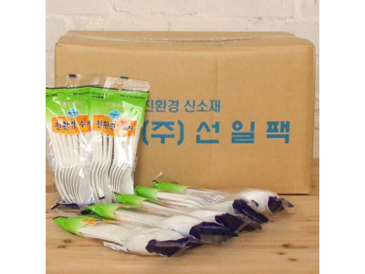 (BOX)크리니쉬 일회용숟가락_1000개입