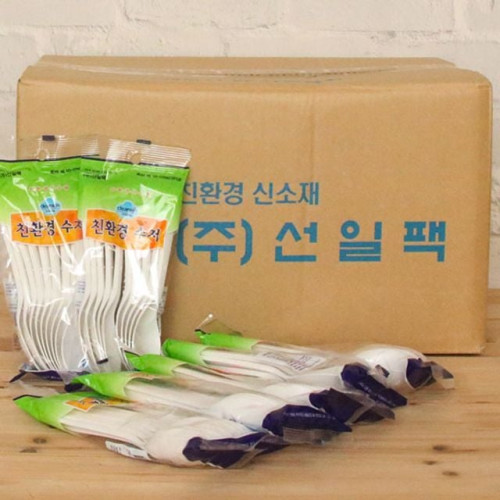 (BOX)크리니쉬 일회용숟가락_1000개입