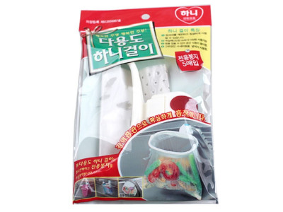 다용도 하니걸이 분리수거 싱크대 음식물 쓰레기통