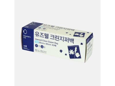 (크린랲) 지퍼백 알뜰 25cm x 30cm (50매)