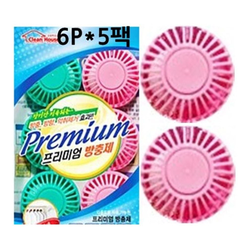 케이스프리미엄나프탈린 방향제 5개 악취제거