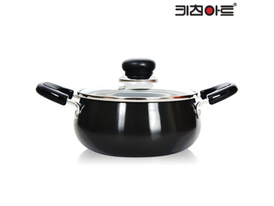 쥬노 블랙 경질 냄비 26 양수 전골 찌개 주방용
