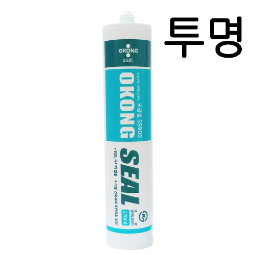오공실리콘 SS900 무초산 투명 실란트