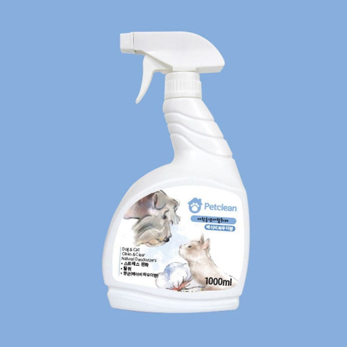 펫크린 탈취제 1000ml 베이비파우향 강아지 탈취제