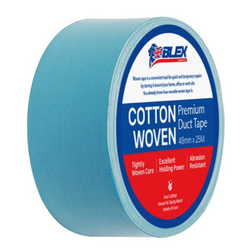 BLEX 우벤 테이프 48mm x 25M 연청색