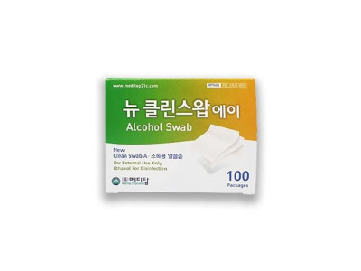 뉴 클린 스왑 알콜스왑 100개입 1개 휴대폰소독