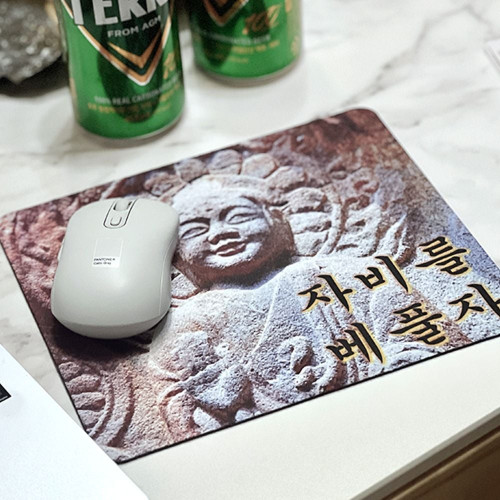 힙한 불교 박람회 부처님 굿즈 용품 마우스패드 선물