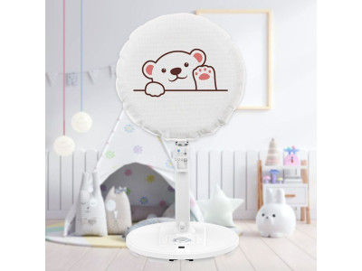 부직포 선풍기커버 북극곰 /써큘레이터 덮개 망