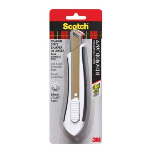 3M 스카치 티타늄 커터칼 대 18mm