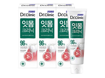 2080 닥터크리닉 잇몸치약 120gx3입
