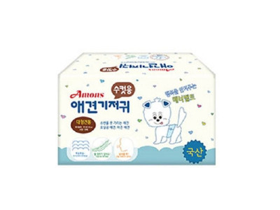 수컷용 강아지기저귀 대형견용 10매 애견 매너벨트