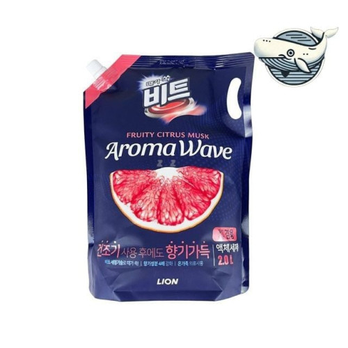 상큼한 과일향 액상세제 2L 드럼겸용 소중한