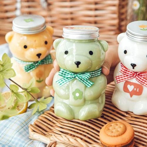 곰돌이 공병 보틀 400ml 베어 병 물병 물통 텀블러