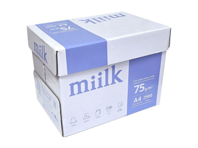 밀크 A4 복사용지75g 500매 1박스(5권)