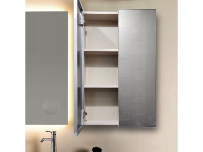 그레이 욕실 수건장 화장실 수납장 500x800 HLBATH