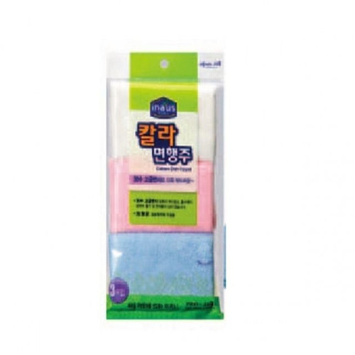 크린랲 칼라면행주 3입/25x32