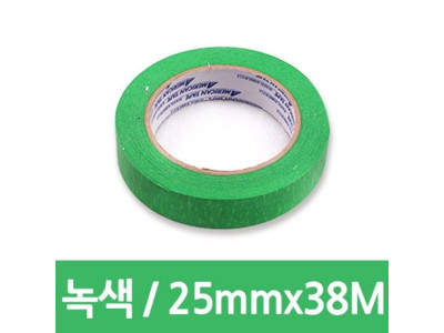 AM 마스킹테이프 녹색 25mmX38m