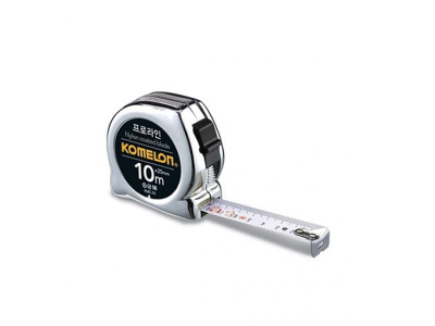 코메론 프로라인 줄자 크롬 KMC 74 10M 25MM komelon