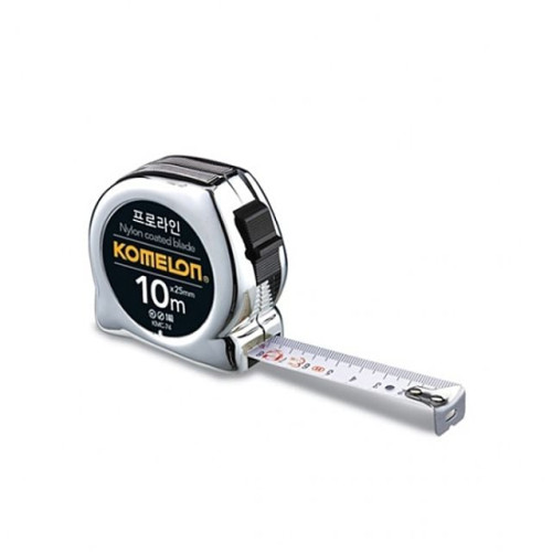 코메론 프로라인 줄자 크롬 KMC 74 10M 25MM komelon