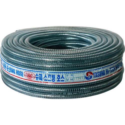 야성 8040794 스프링호스 19mm x 50m 식품용
