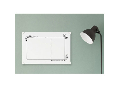 노프레임 화이트 보드 주간 체크포인트(60cm x 40cm)