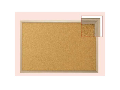 코르크 게시판(미송) 문구 사무 보드 90cm x 60cm