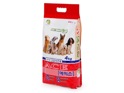 도그랑 에이스 1세이상 고급 성견용 4kg 사료 리필