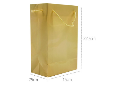 동성 쇼핑백 7호 노랑 가로15X세로22.5X폭7.5cm BF