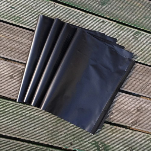 컬러 포장 택배봉투 35cmX45cm +4cm -검정 100매