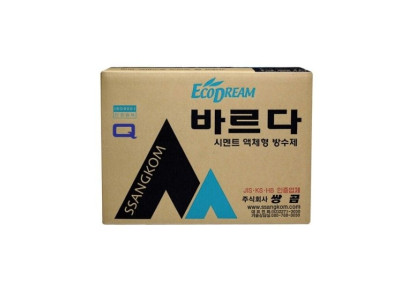 방수제 바르다 화장실 내외벽 옥상방수 (2L 6개입)
