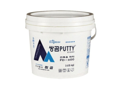 건축용퍼티 PD-600(5kg) 기초도장 면보수 (4개입)