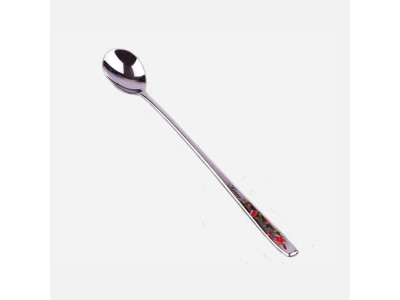 DMK 스테인리스 해당화 홍 롱스푼 1P OPP포장