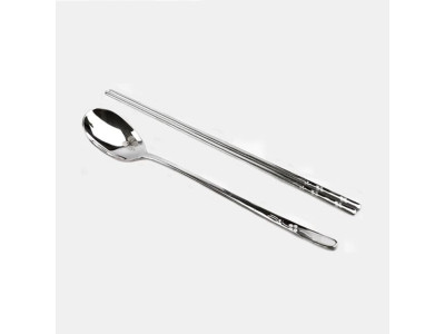 DMK 스테인리스 크로바 볼 수저 1P OPP포장