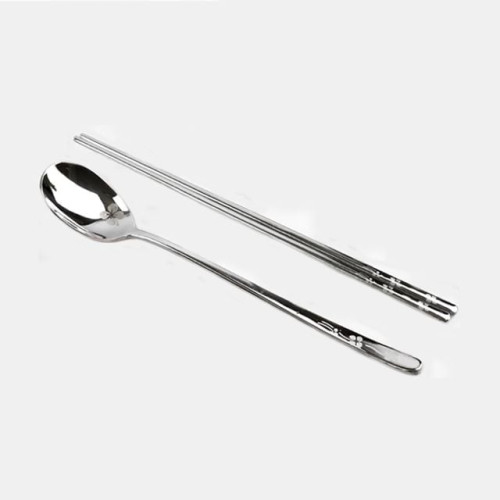 DMK 스테인리스 크로바 볼 수저 1P OPP포장