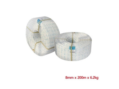 부린로프 pp로프 8mm-200M 6.2kg 백색