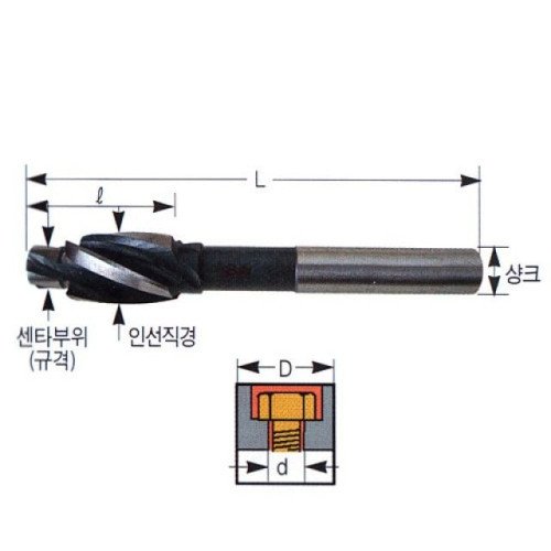 와이지원-3035566 카운터보어/8.0mm/14.0